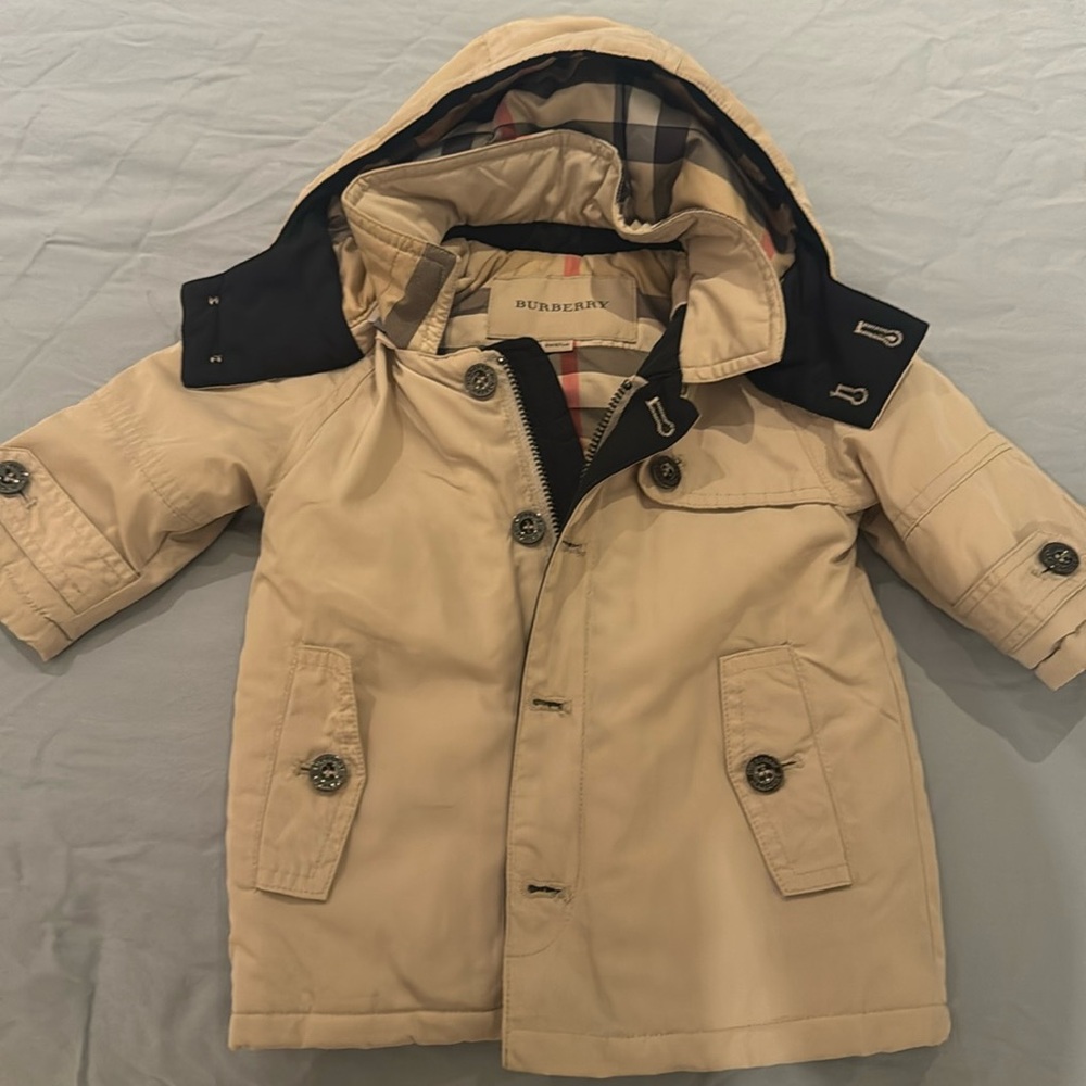 Burberry puffer Jacket 6 months